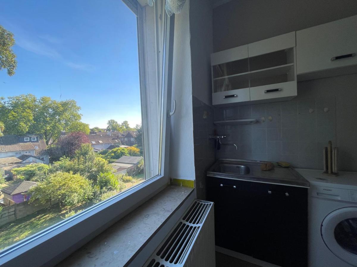 1 Schlafenzimmer 1 Whonzimmer Waschmaschine Trockner Maximum 4Personen Rheinhausen Center Appartement 1705 Duisburg Exterior foto